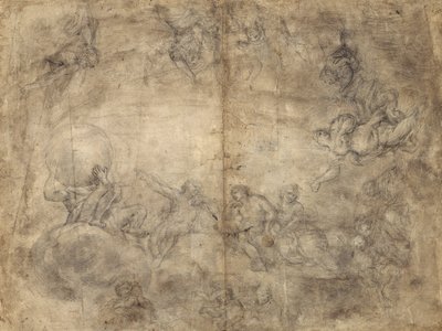 أبولو يوجه الأمير الشاب بواسطة سيرو فيري